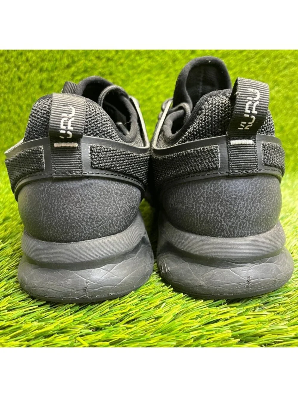 Kuru Atom Womens Size 10 Triple Black Athletic Running Waterproof Shoes Sneakers